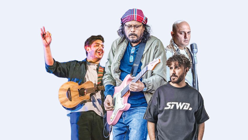 ঢাকায় জেমসের সঙ্গে একই মঞ্চে পাকিস্তানের তিন জনপ্রিয় শিল্পী