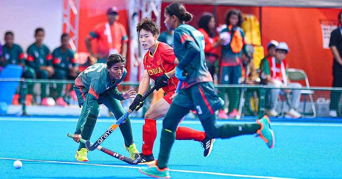 এশিয়ান গেমসে অভিষেকেই চীনের কাছে ১৩-০ গোলে হার বাংলাদেশের